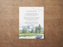 Load image into Gallery viewer, The Lake Isle of Innisfree by William Butler Yeats WB Yeats Poetry, Irish Wall Art Framed & Unframed Options