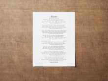 Load image into Gallery viewer, Rudyard Kipling Boots Poem Print – Minimalist Military Poetry Art