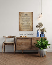Load image into Gallery viewer, Boots Rudyard Kipling Poem Infantry Columns Print - Boots Song Poem Print Framed & Unframed Options