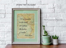 Load image into Gallery viewer, Charles Dickens Quote Doctor Marigold Book Quote Print Literary Wall Art, Our Mutual Friend Book Quote Framed & Unframed Options