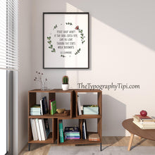 Load image into Gallery viewer, E.E. Cummings Quote from "Dive for Dreams" Trust Your Heart – Literary Wall Art