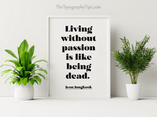 Load image into Gallery viewer, Jeon Jungkook Quote Print