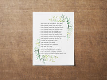 Load image into Gallery viewer, Prayer For Peace Prayer of Saint Francis Lord, make me an instrument of your peace - UNFRAMED