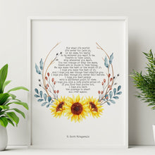 Load image into Gallery viewer, Fitzgerald Quote, For what it's worth - Make the best of it - UNFRAMED wall art