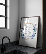 Load image into Gallery viewer, You Are My Sun My Moon and All My Stars – e.e. cummings Quote Print – Nursery Wall Art, Romantic Gift
