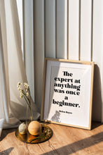 Load image into Gallery viewer, The Expert at Anything Was Once a Beginner - New Job Gift, Graduation Gift, New Employee Gift, Promotion Gift