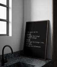Load image into Gallery viewer, Serenity Prayer Print