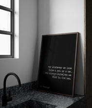 Load image into Gallery viewer, E.E. Cummings Poem Maggie and Milly and Molly and May Art Print Home Decor poetry wall art UNFRAMED