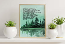 Load image into Gallery viewer, The Peace of Wild Things by Wendell Berry from "Tools of the Trade" ..."When despair for the world grows in me"