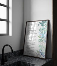 Load image into Gallery viewer, On Marriage Poem By Kahlil Gibran Wedding Gift - Framed & Unframed Options