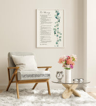 Load image into Gallery viewer, On Marriage Kahlil Gibran Poem - UNFRAMED