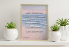 Load image into Gallery viewer, Maggie and Milly and Molly and May Poem E.E. Cummings Framed & Unframed Options