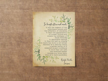 Load image into Gallery viewer, Emerson To Laugh Often and Much Ralph Waldo Emerson Quote - This is to have succeeded - Print for library - Framed And Unframed Options