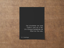 Load image into Gallery viewer, Maggie and Milly and Molly and May E.E. Cummings Poem Art Print Home Decor poetry wall art Framed & Unframed Options