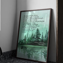 Load image into Gallery viewer, The Peace of Wild Things by Wendell Berry from "Tools of the Trade" ..."When despair for the world grows in me" Framed & Unframed Options
