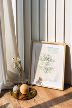 Load image into Gallery viewer, The Serenity Prayer Print Sobriety Gift Alcoholics Anonymous Twelve Step Recovery Framed & Unframed Options
