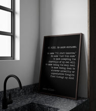 Load image into Gallery viewer, Jocko Willink Print No more excuses motivational podcast Discipline equals freedom book Home Office Wall Art UNFRAMED