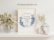 Load image into Gallery viewer, Ruth Bader Ginsburg Quote Print – “Real change, enduring change, happens one step at a time.” - Framed & Unframed Options