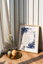 Load image into Gallery viewer, All Is Well Funeral Poem Print – In Loving Memory Art for Celebration of Life, "Death is nothing at all", Sympathy or Condolence Gift