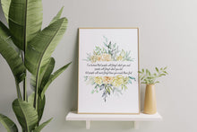 Load image into Gallery viewer, Maya Angelou Print - I've learned that people will never forget how you made them feel - Unframed inspirational print Bedroom decor