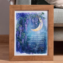 Load image into Gallery viewer, Peter Pan Quote Print “That’s where I’ll always love you”, Peter Pan Book Quote Posters, Reading Nook Decor, Book Shelf Decor