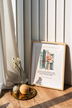 Load image into Gallery viewer, Jane Austen Wall Art Northanger Abbey Jane Austen Gifts, Reading Nook Decor, Book Shelf Decor, Book Quote Posters,