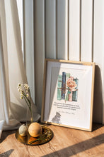 Load image into Gallery viewer, Jane Austen Wall Art Northanger Abbey Jane Austen Gifts, Reading Nook Decor, Book Shelf Decor, Book Quote Posters,