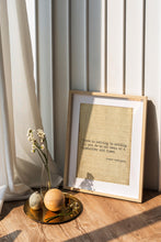 Load image into Gallery viewer, Ernest Hemingway Quote There is nothing to writing sit down at a typewriter and bleed book lover Print for library decor Framed & Unframed