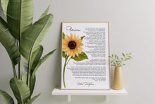 Load image into Gallery viewer, Union By Robert Fulghum Wedding poem wall art Anniversary Gift Poetry Poster Print - Full Poem - Framed & Unframed Options