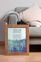 Load image into Gallery viewer, Good Timber Poem by Douglas Malloch LDS Gift - Framed & Unframed Options