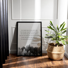 Load image into Gallery viewer, Good Timber Poem by Douglas Malloch Framed & Unframed Options