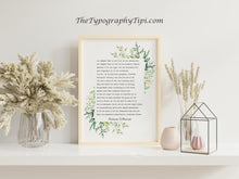 Load image into Gallery viewer, Our Deepest Fear Marianne Williamson Feminist Art Wall Art self respect quote for Bedroom decor or office decor Unframed Print