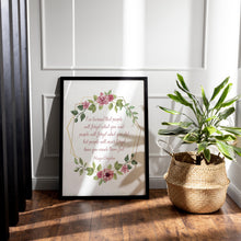 Load image into Gallery viewer, Maya Angelou Quote Print: Inspirational Home Decor, Framed & Unframed