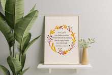 Load image into Gallery viewer, A Christmas Carol Charles Dickens Quote "For it is good to be children sometimes"
