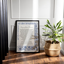 Load image into Gallery viewer, Prayer For Peace: Prayer of Saint Francis Art Print