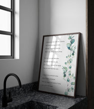 Load image into Gallery viewer, I bargained with Life for a penny Jessie B. Rittenhouse Poem about self worth Framed & Unframed Options