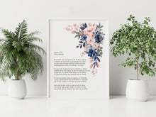 Load image into Gallery viewer, Pablo Neruda Poem Print: Sonnet XVII, “I Love You Without Knowing How.”