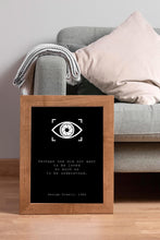 Load image into Gallery viewer, 1984 George Orwell Quote Print "Perhaps one did not want to be loved so much as to be understood" - Literary Art Framed & Unframed Options