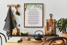 Load image into Gallery viewer, Do not go gentle into that good night... Dylan Thomas Poem Print