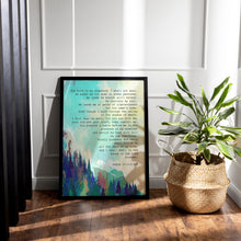 Load image into Gallery viewer, Psalm 23 Art Print – Bible Verse Wall Art, Christian Artwork