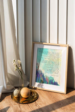 Load image into Gallery viewer, Psalm 23 Art Print – Bible Verse Wall Art, Christian Artwork
