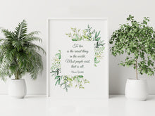 Load image into Gallery viewer, Oscar Wilde Quote: "To live is the rarest thing in the world..."