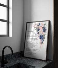 Load image into Gallery viewer, Rumi Quote - The Guest House Poem - Rumi Quote The Guest House Poem by Rumi Inspiring Poem Guest House Decor - Physical Art Print