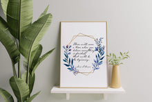 Load image into Gallery viewer, Louis L'Amour Quote Print “There will come a time when you believe everything is finished..."