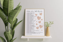 Load image into Gallery viewer, Children Learn What They Live Print Dorothy Law Nolte Poem