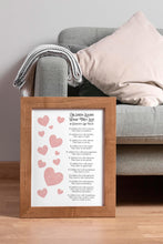 Load image into Gallery viewer, Children Learn What They Live Poem Print - New Parent Gift