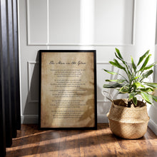 Load image into Gallery viewer, The Man in the Glass Poem Print Dale Wimbrow Masculine wall art