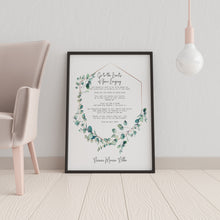 Load image into Gallery viewer, Rainer Maria Rilke Poem Print: 'Go to the Limits of Your Longing'