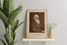 Load image into Gallery viewer, Charles Darwin Quote Print