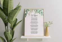 Load image into Gallery viewer, The Difference Poem By Grace L. Naessens Christian Poetry About Prayer - Framed & Unframed Options